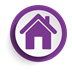 Purple House Icon