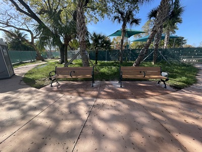 Bay of Pigs Memorial Park Benches 