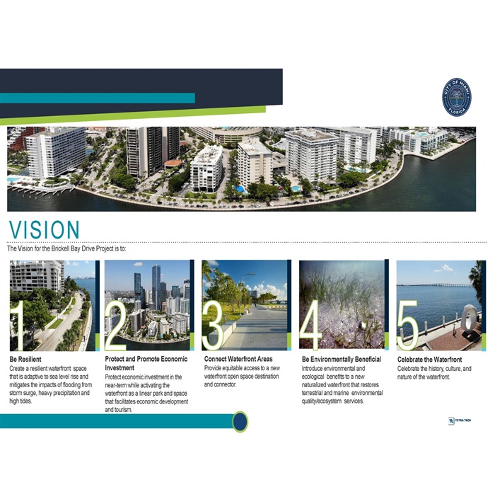 Brickell Bay Drive Improvements Presentation Vision Page