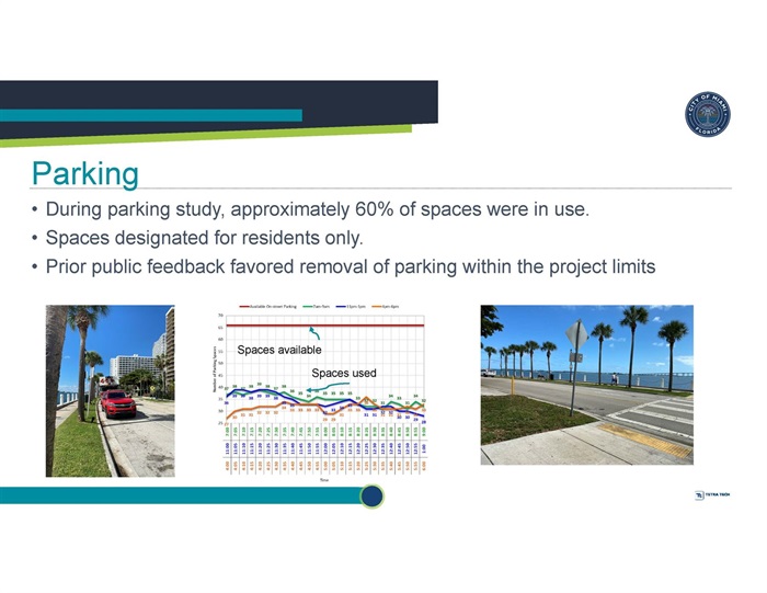 Brickell Bay Drive Improvements Presentation Parking Page