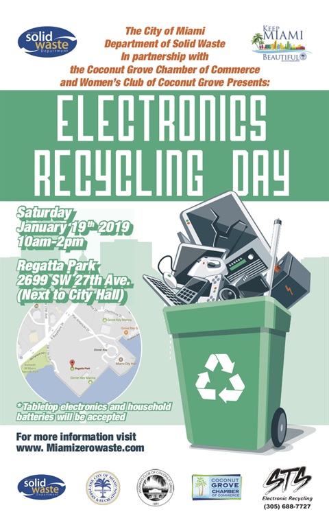 Electronics Recycling Day Regatta Park 2019
